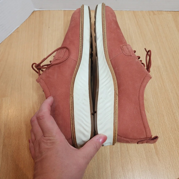 Ecco St 1 Hybrid Derby Oxford Suede Cayenne Pink Shoes EU 42 main image 6